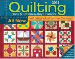 Quilting Block & Pattern-a-Day 2015 Calendar